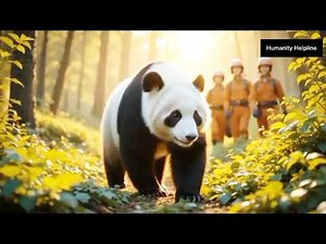 Crying Panda Found in the Amazon | The Rescue That Broke Everyone’s Hearts #animalrescue