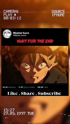 When Devil choose you 😈 || #anime #animeedit #blackclover #devil