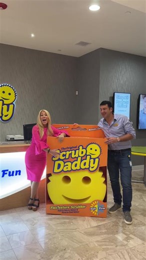 Bring Home Your Giant Scrub Daddy from Shark Tank!