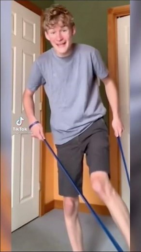 He slapped his balls pretty hard