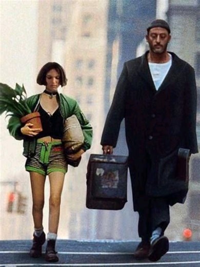 leon and matilda👀🤏🏻#leon #movie #fyp #fypシ #series