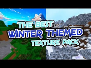 the best winter themed texture pack | snowfault 16x