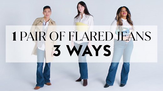 3 Ways To Style Flared Jeans