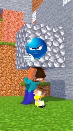 HALP BY HEROBRINE | MINECRAFT GAMEPLAY #minecraft #shorts #youtubeshorts