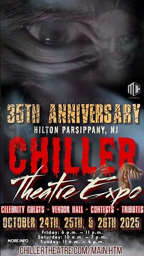 CHILLER THEATRE EXPO OCT. 2025