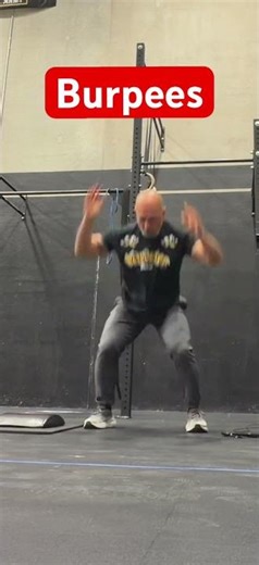Burpees ☠️ #wod #crossfitexercises #crossfit