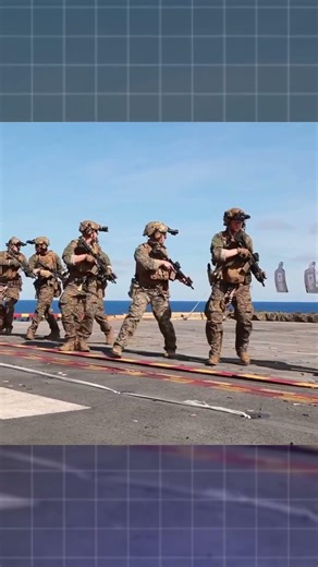 Maritime Raid Force 🔥 Live-Fire & Fast-Rope Insertion! #shorts #military