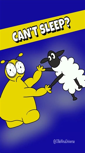 This is why counting sheep doesn't work 😤 #animation #funny #shorts