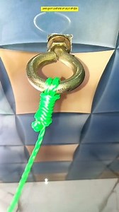 Trick for tying clothes drying string #dailylifehacks #hacks #knot #knottying #viralreelsシ #trendingreel #facebookreel #diy | 𝚂𝚖𝚊𝚛𝚝 𝙸𝚍𝚎𝚊𝚜