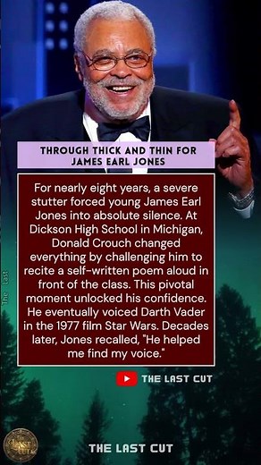 Through Thick And Thin For James Earl Jones