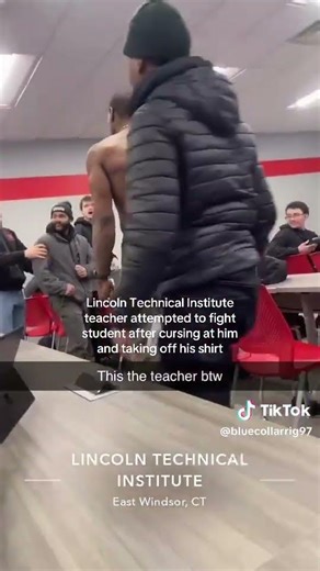Teacher Wants to Fight Student #youtube