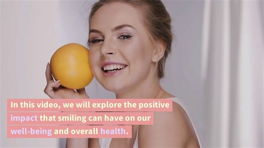 WOW..! The Health Benefits of Smiling