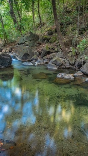 1K views · 30 reactions | The magical hot river, nourished by naturally occurring hot springs from the nearby volcanic activity, flows with the soothing warmth of nature’s embrace. This stunning setting is your invitation to wander and swim in our waters. | Rio Perdido | Facebook