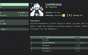 Project Arrhythmia (Luminous）（无伤）