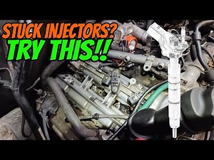 How to remove Fuel Injectors Mercedes Om642 NV3 3.0 CRD Sprinter