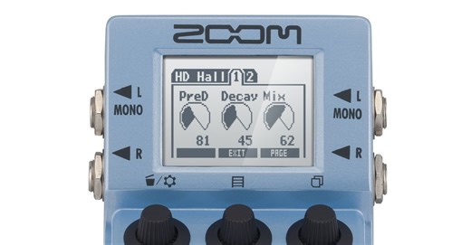 Synth Presets For The Zoom MS-70CDR Effects Pedal