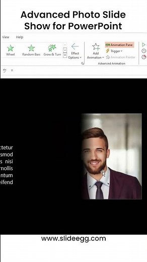 Advanced Photo Slide Show for PowerPoint #slideegg