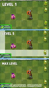 Seaflora Vs Brickhead Zombie #pvz #pvz2 #pvz3 #pvsz #plantasvszombies | ChonFrival Gameplay