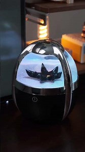 Mini Futuristic Bluetooth Speaker • Desk Setup Upgrade ⚡️ #techgadgets #bluetoothspeaker #desksetup