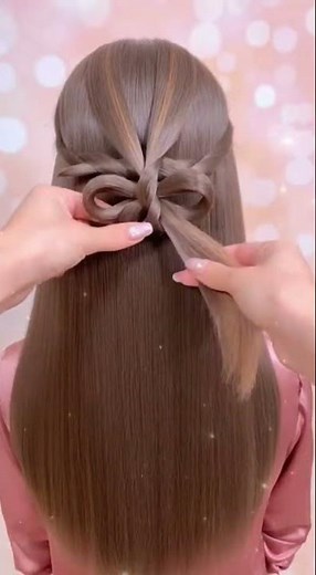 Cute Braided Hairstyle Tutorial | Quick & Easy Hair Design for Girls ✨