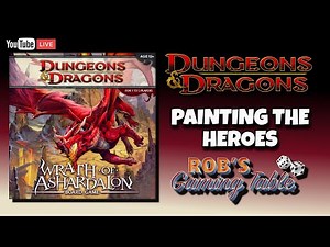 Dungeons & Dragons: Wrath of Ashardalon Board Game - Painting Miniatures