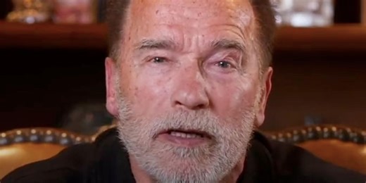Arnold Schwarzenegger invokes 'broken' Nazi father during address to Russian people