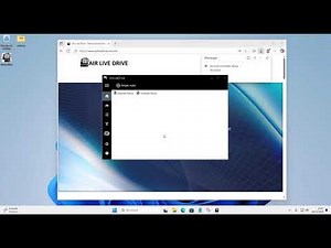 Air Live Drive instalation