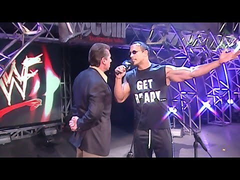 First Ever Draft Pick Is The Rock - Monday Night RAW!