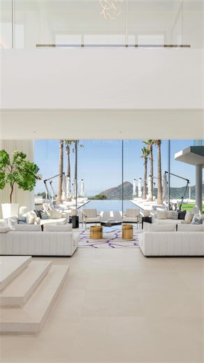 Inside a €34M hillside estate in Marbella. Villa Enso sits within the ultra-private community of La Zagaleta, commanding panoramic views across the Mediterranean to Gibraltar and North Africa. Spanning three levels, the home pairs grand living spaces and ten suites with resort-level amenities, including a private spa, cinema, and a 15-car garage conceived as an F1-style showroom. A residence defined by scale, discretion, and modern luxury. Listed for sale with @adam.terrameridiana of @terramerid