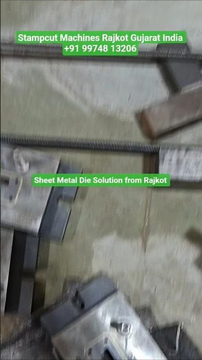 Sheet Metal Dies Manufacturing | Precision Tooling in Action 🔧