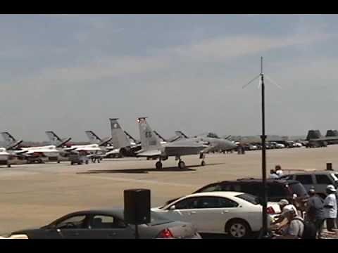 Langley AFB Airshow 2009 - F-15 West Coast Demo Team (Last Public Show)
