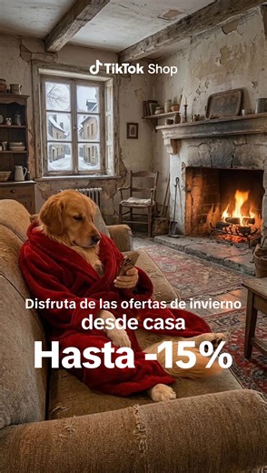 Aprobado por tu Golden Retriever favorito: Nuestras ofertas de invierno en TikTok Shop ya están aquí para todo el mundo. Compártelo con un amigo y haz clic en “Tienda” para disfrutar de hasta un 15 % de descuento. #RebajasDeInvierno #AñonuevoVidanueva