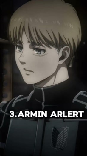 TOP 5 Best Character In AOT #erenyeager #mikasaackerman #arminarlert #leviackerman #zoeyhange