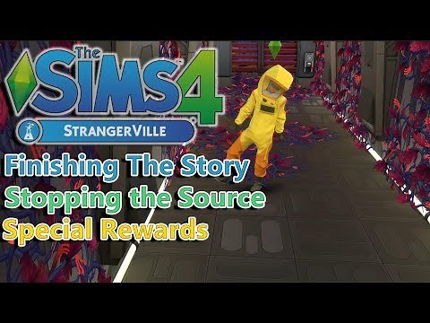 Sims 4 StrangerVille Mystery Part 2 - Finishing and Quest Rewards for Story Ending