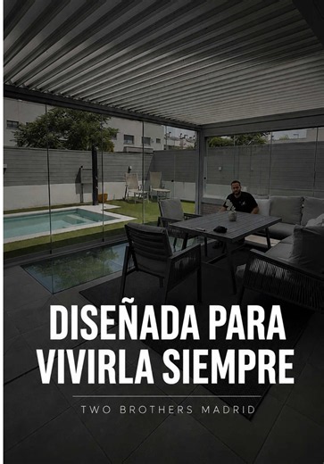 Pérgola bioclimática 6x3,5: convertir tu terraza en estancia usable