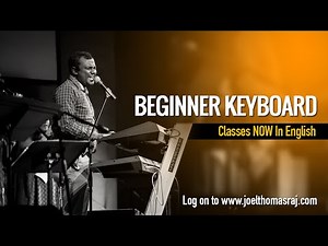 Beginner Keyboard Class 1 in English | FULL VIDEO #joelthomasraj #musiclessons #onlinelearning