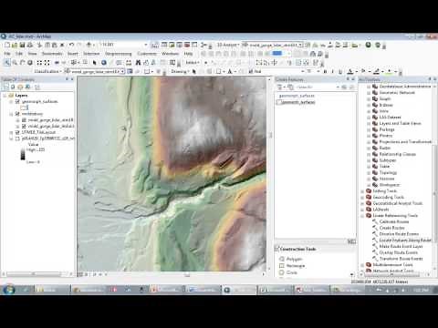 v45 creating a geomorphic map in ArcMap