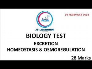 Biology Test : Questions and answers