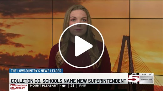 VIDEO: Colleton County names new district superintendent - NewsBreak