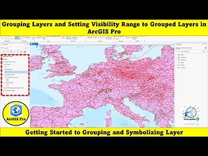 Grouping Layers & Setting Visibility Range to Grouped Layers in ArcGIS Pro