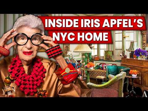 Iris Apfel Manhattan Apartment | INSIDE Iris Apfel's House Tour in New York City | Interior Design