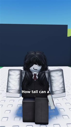 how tall can a roblox avatar get? #roblox #robloxtiktok | Roblox