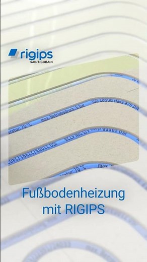 Kombi Rigidur & Fußbodenheizung: Gipsfaser-Trockenestrich-Elemente einfach nachrüsten
