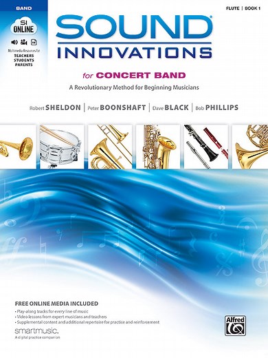 Sound Innovations for Concert Band, Book 1: Flute Book & Online Media