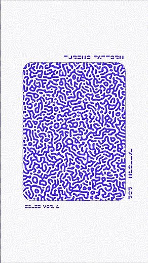 How to make Turing Patterns in Adobe Illustrator #graphicsdesign #adobeillustrator