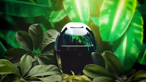 Dancing Ferrofluid Bluetooth Speaker 5.0 - Magnetic Fluid Music Visualizer, 360° Stereo Sound, Touch Control, Multi-Color LED Desk Decor, for dad/Husband