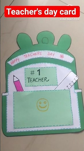 diy teacher's day card 🙏😄😍#shorts #diy #craft #teachersday #papercraft #handmade #youtubeshorts