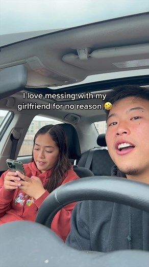 Playful Pizza Prank on Girlfriend