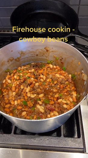 Delicious Firehouse Cowboy Beans Recipe