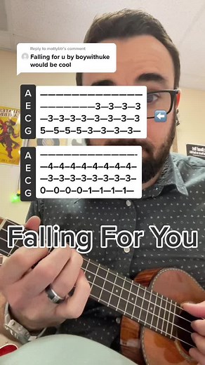 Ukulele Tutorial: Falling for You by BoyWithUke Chords